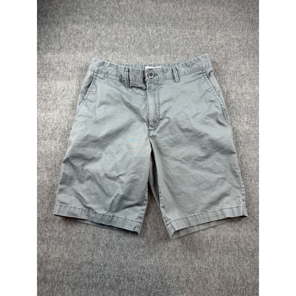 Goodfellow & Co Every Wear Shorts Mens 28 Gray Chino 9 Inch Inseam Cotton
